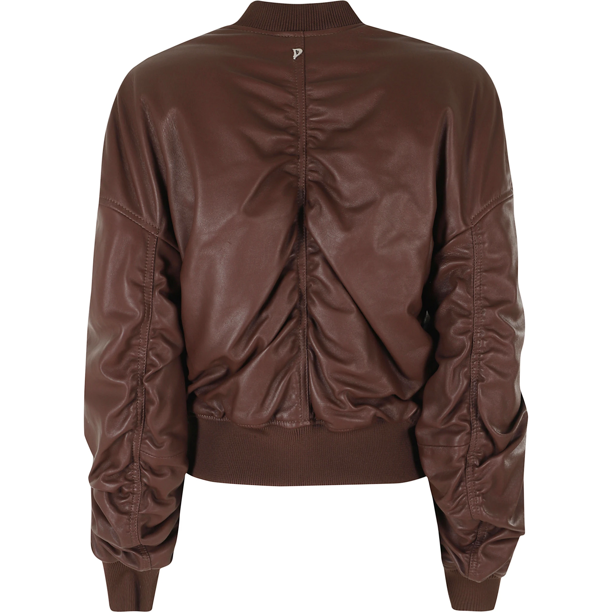 OVERSIZED NAPPA LEATHER BOMBER JACKET