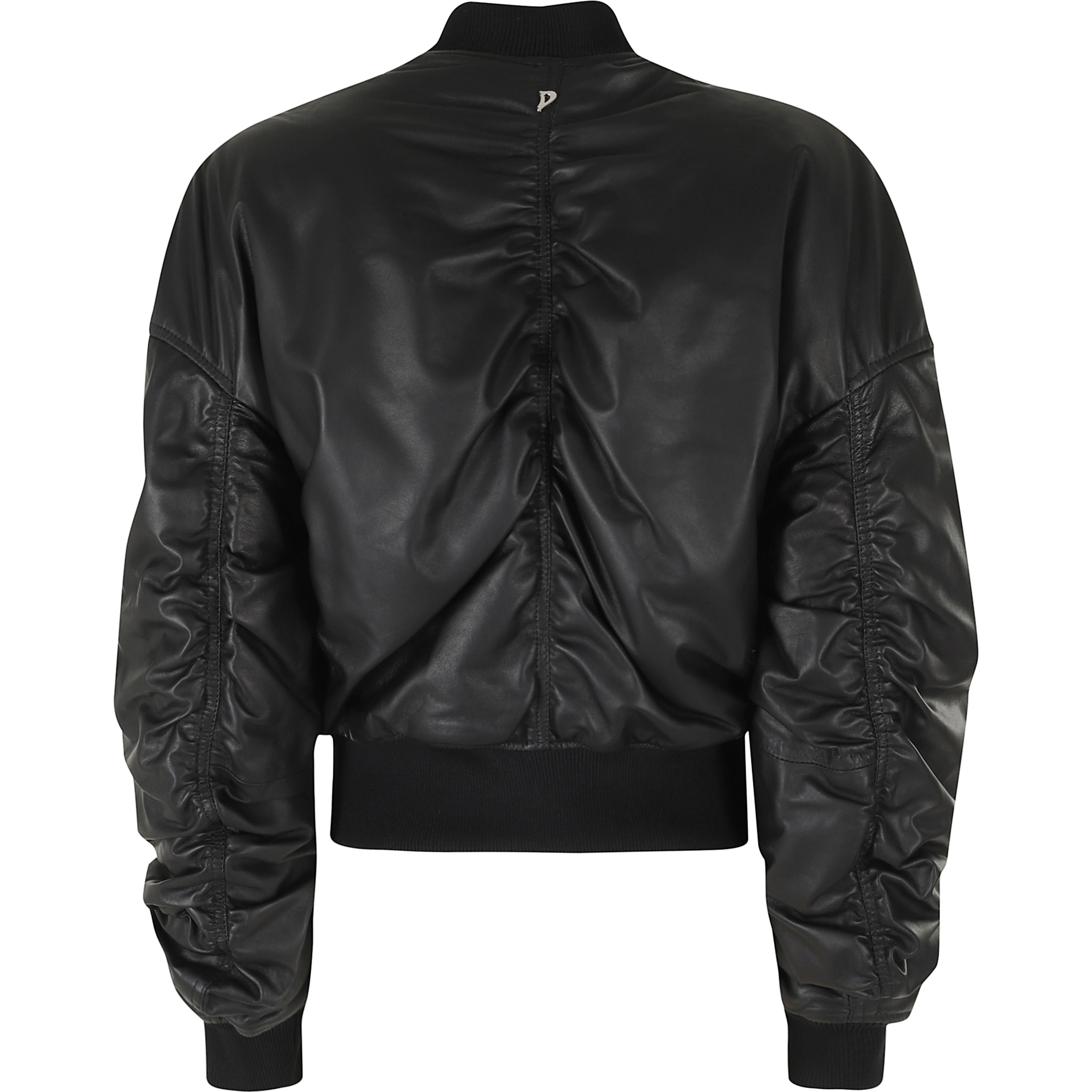 OVERSIZED NAPPA LEATHER BOMBER JACKET