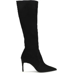 Black Calf Leather Bos Taurus Boots