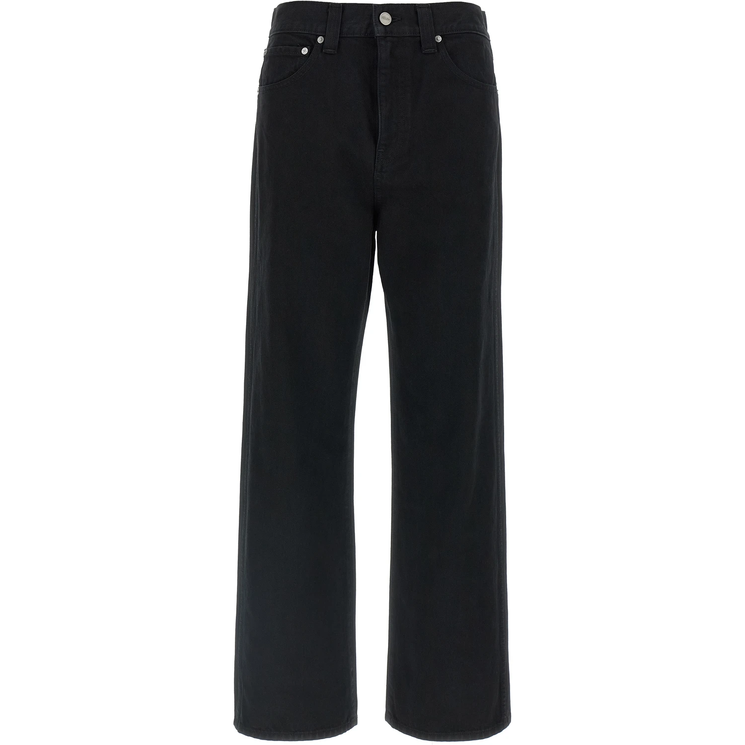 Black Cotton Jeans Denim