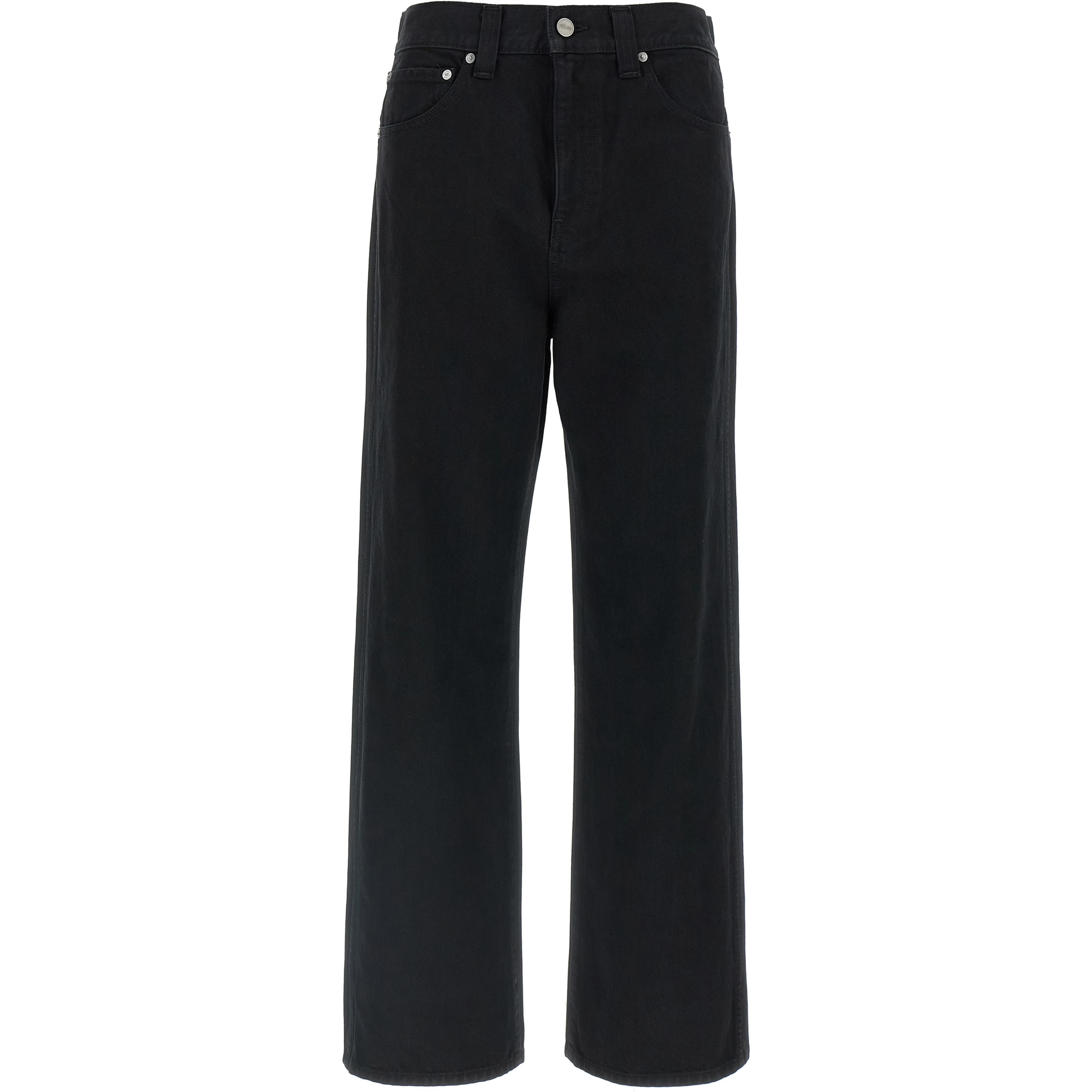 Black Cotton Jeans Denim