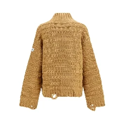 Beige Wool Oves Aries Turtleneck