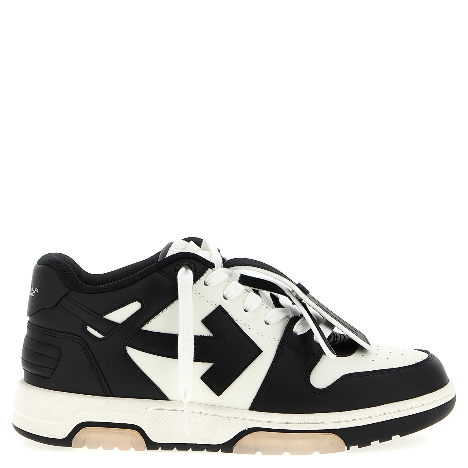 Bicolor Calfskin Low Top Sneakers