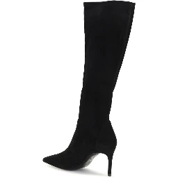 Black Calf Leather Bos Taurus Boots