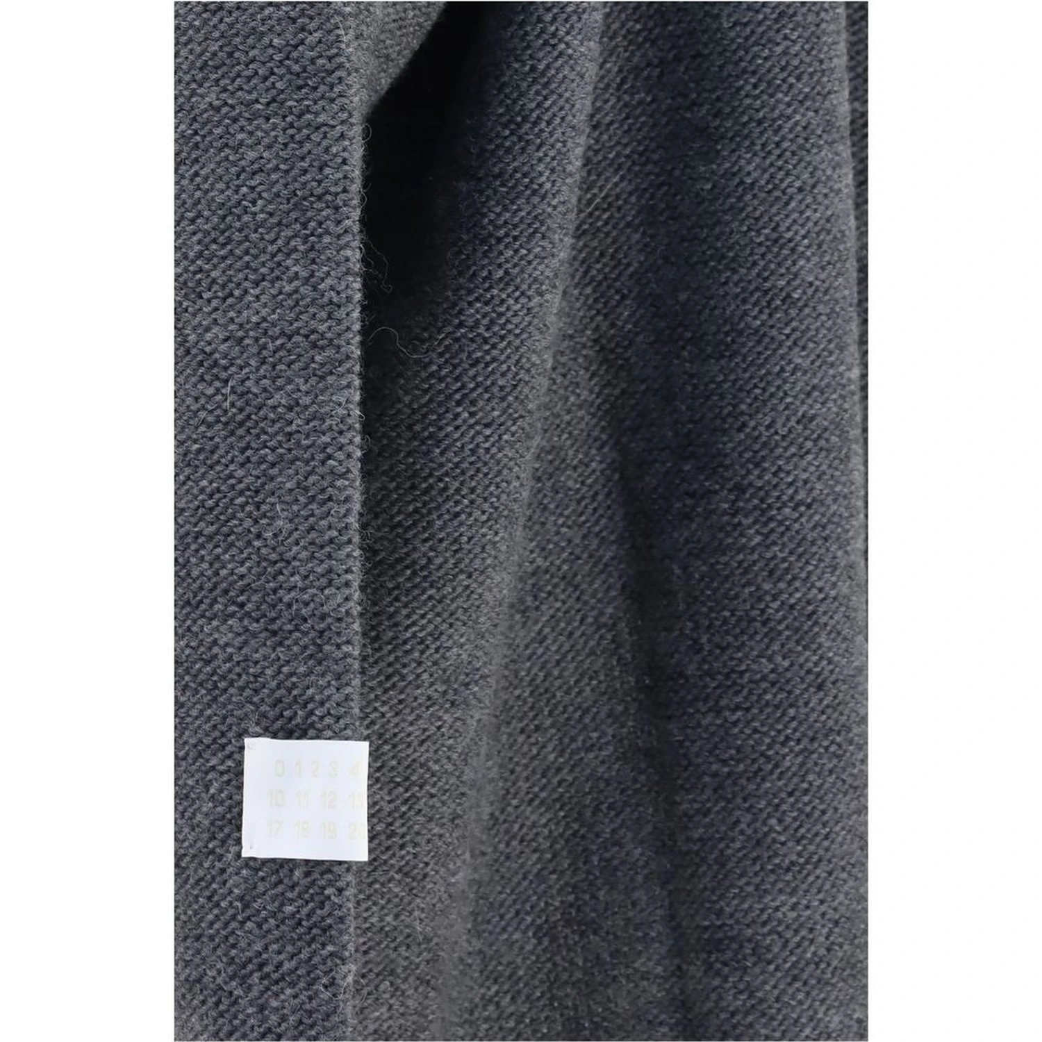 Gray Marabou Sweatshirt