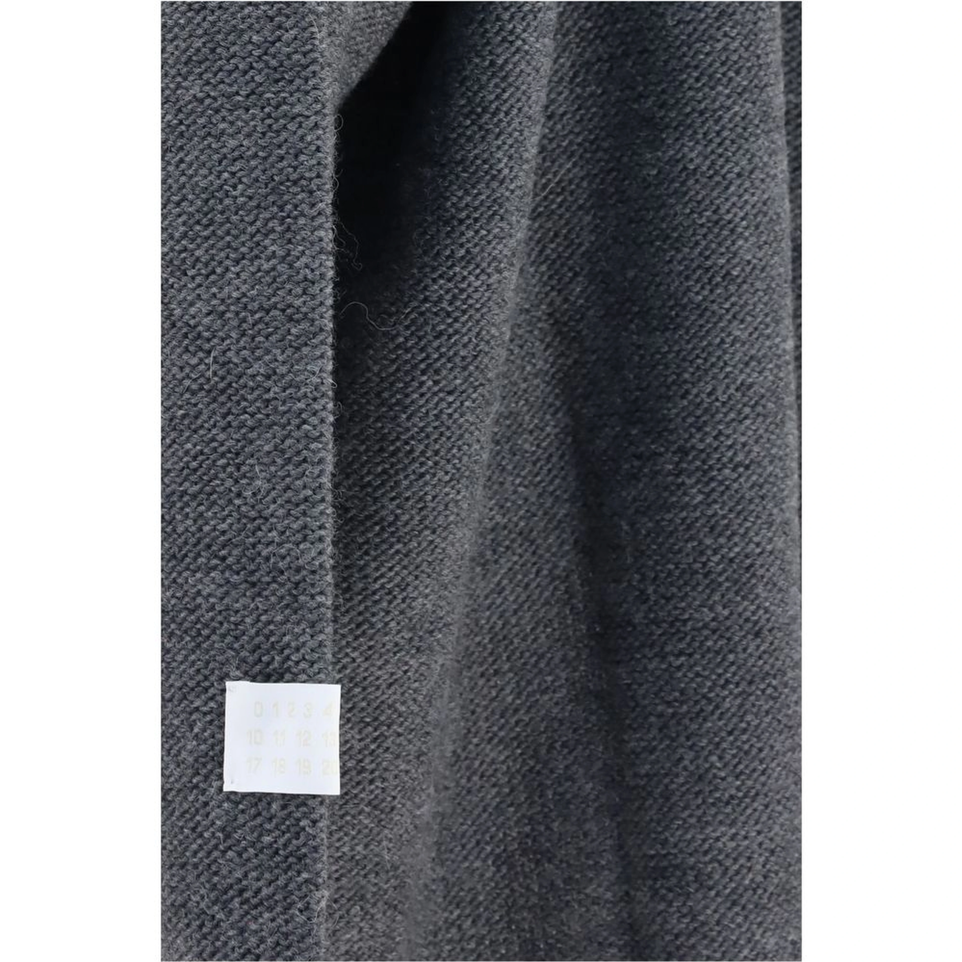 Gray Marabou Sweatshirt