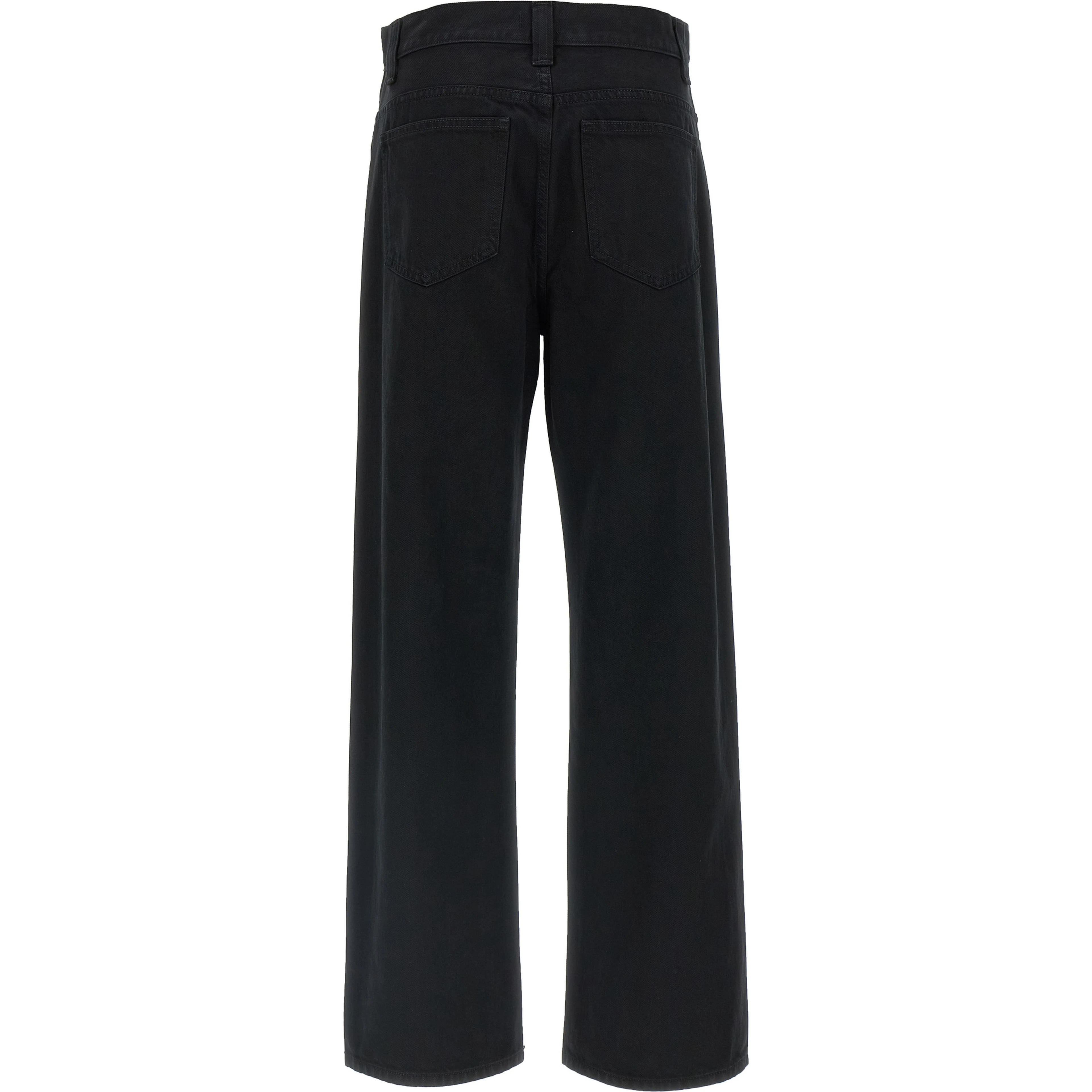 Black Cotton Jeans Denim