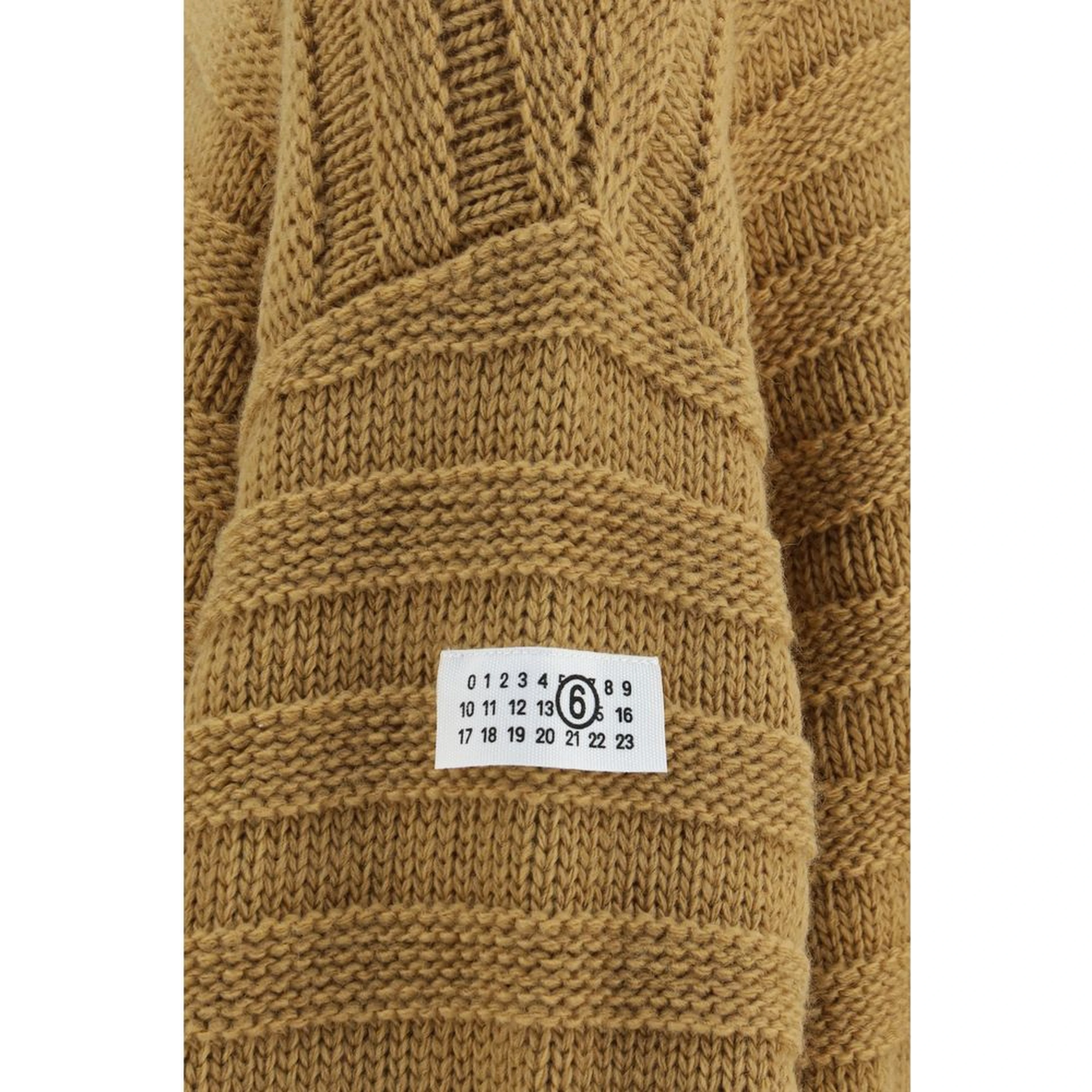 Beige Wool Oves Aries Turtleneck