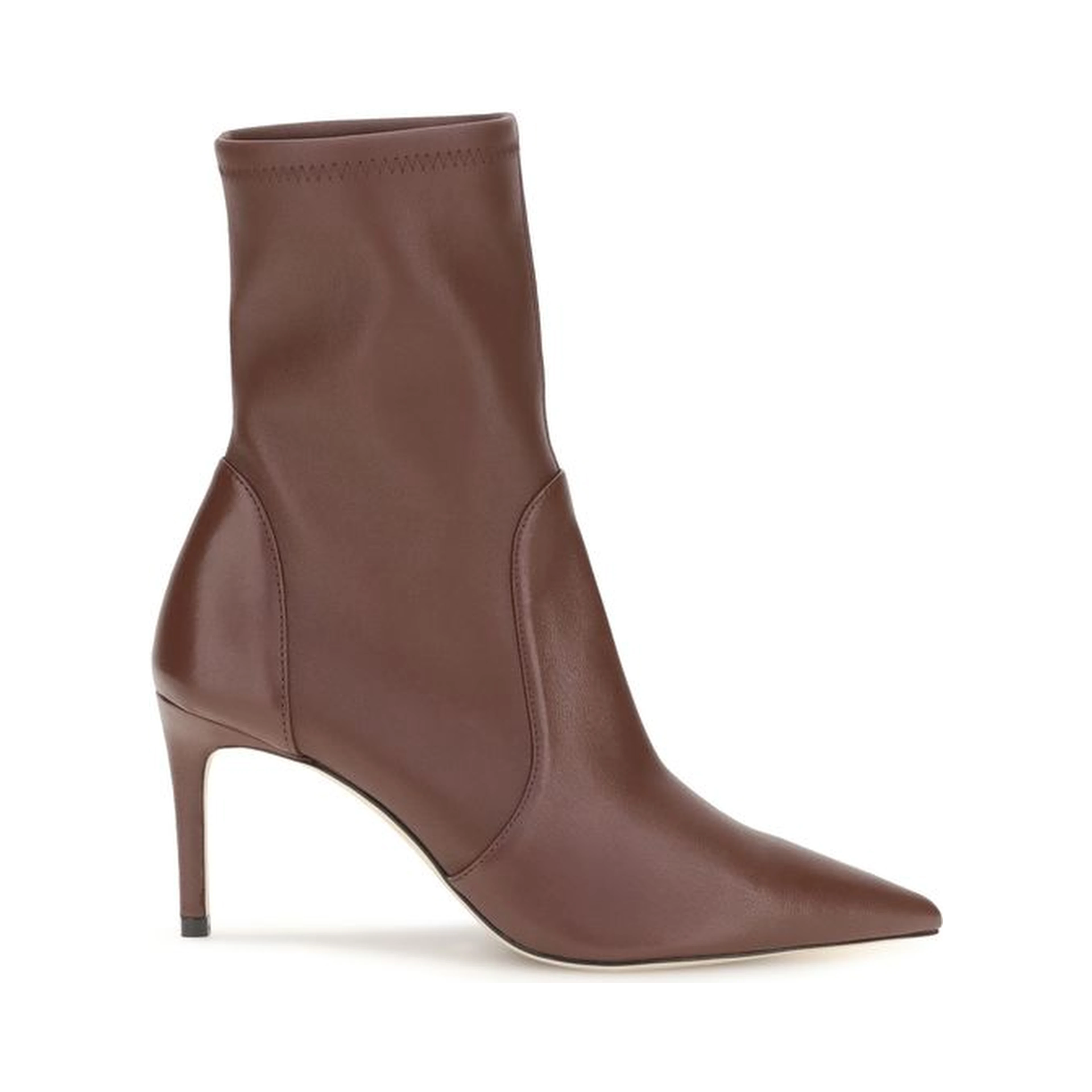 Brown Calf Leather Bos Taurus Ankle Boots