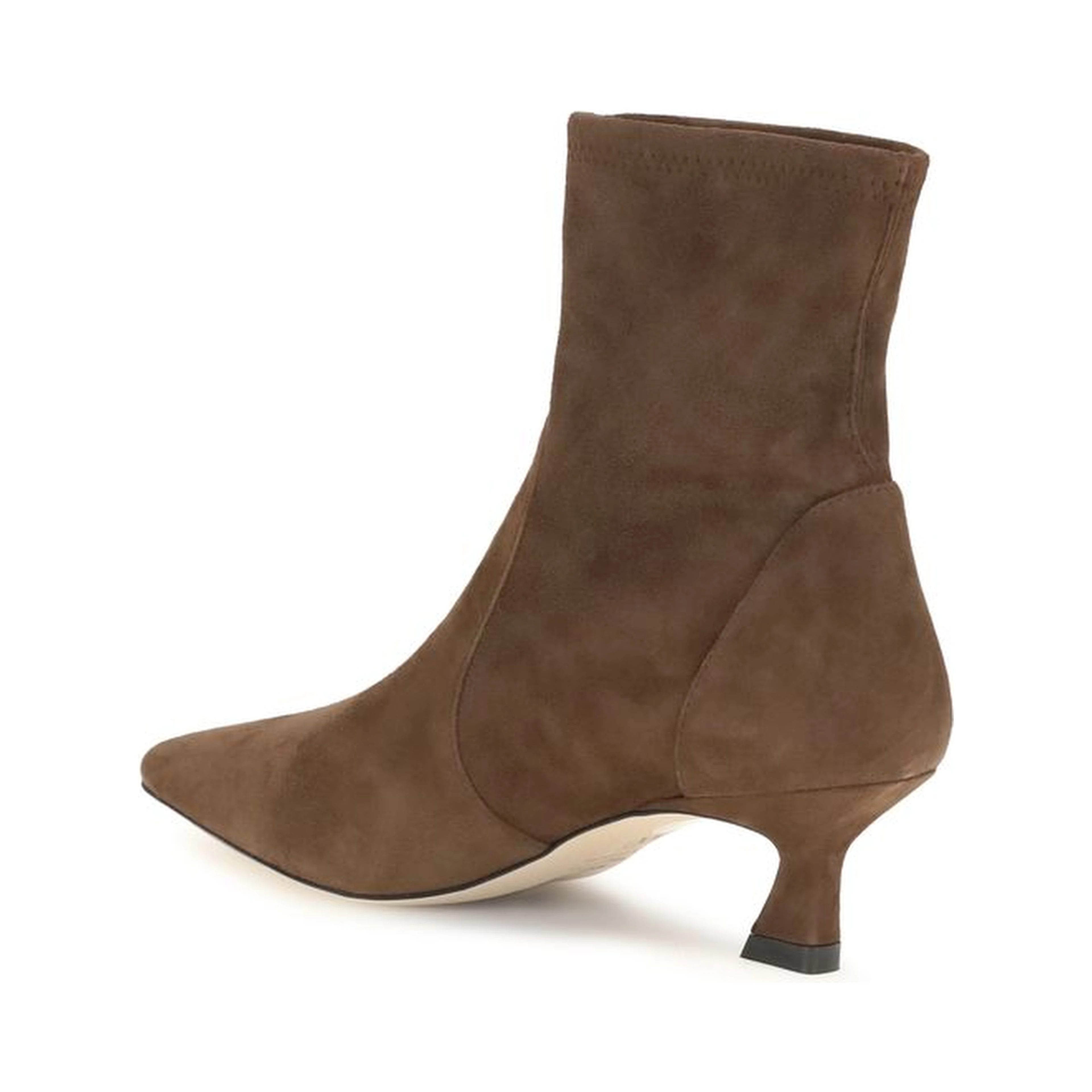 Brown Calf Leather Bos Taurus Ankle Boots