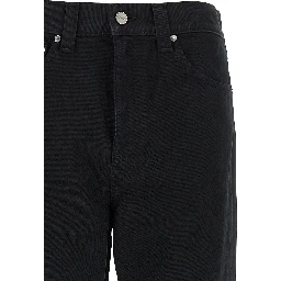 Black Cotton Jeans Denim