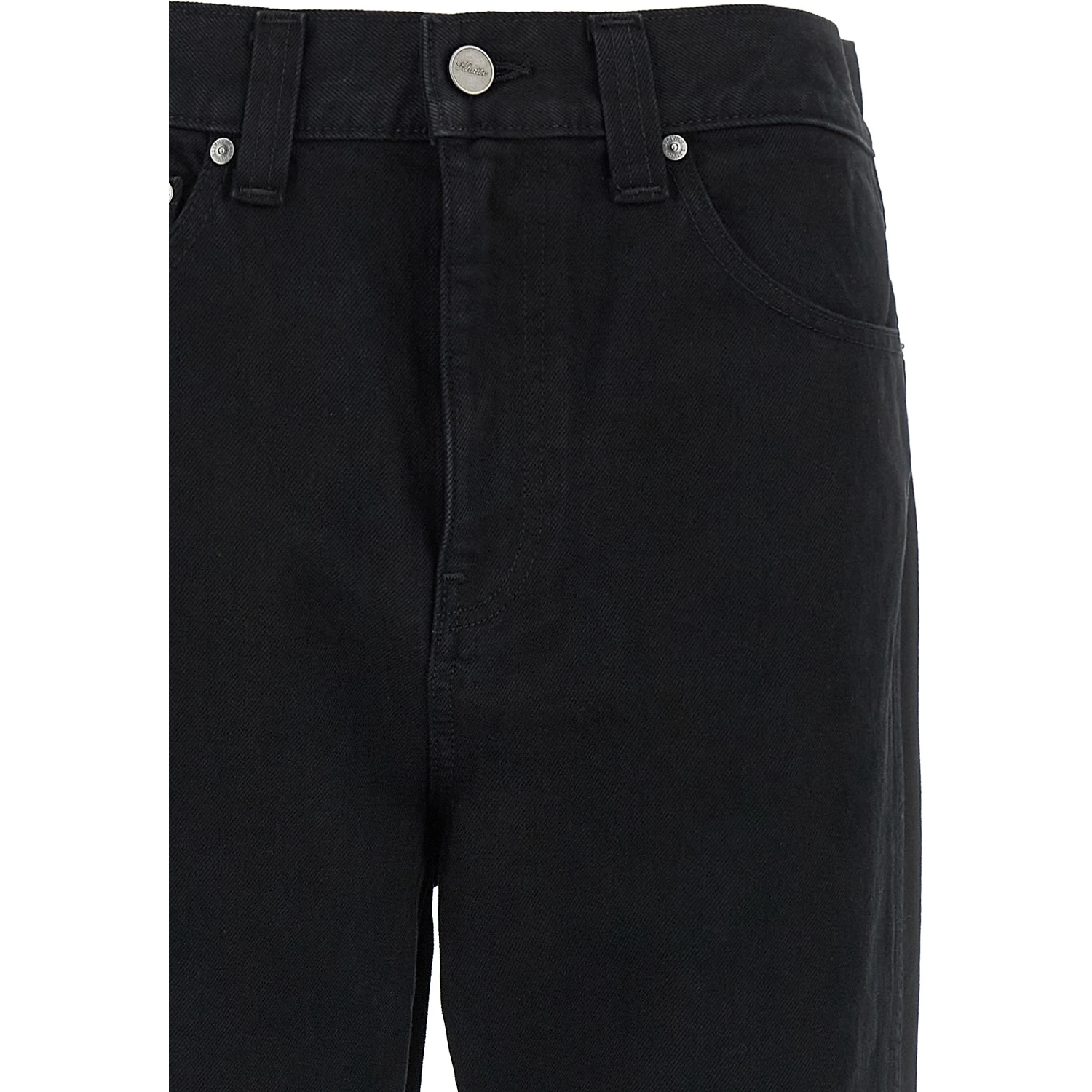 Black Cotton Jeans Denim