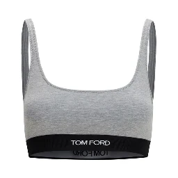 Gray Modal Sport Bra