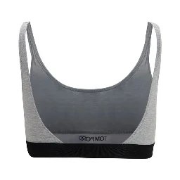 Gray Modal Sport Bra