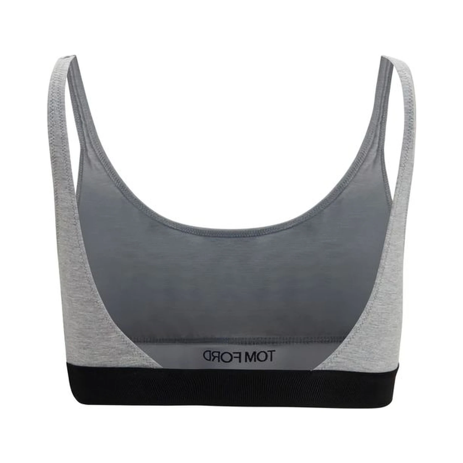 Gray Modal Sport Bra