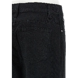 Black Cotton Jeans Denim