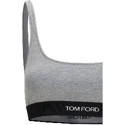 Gray Modal Sport Bra