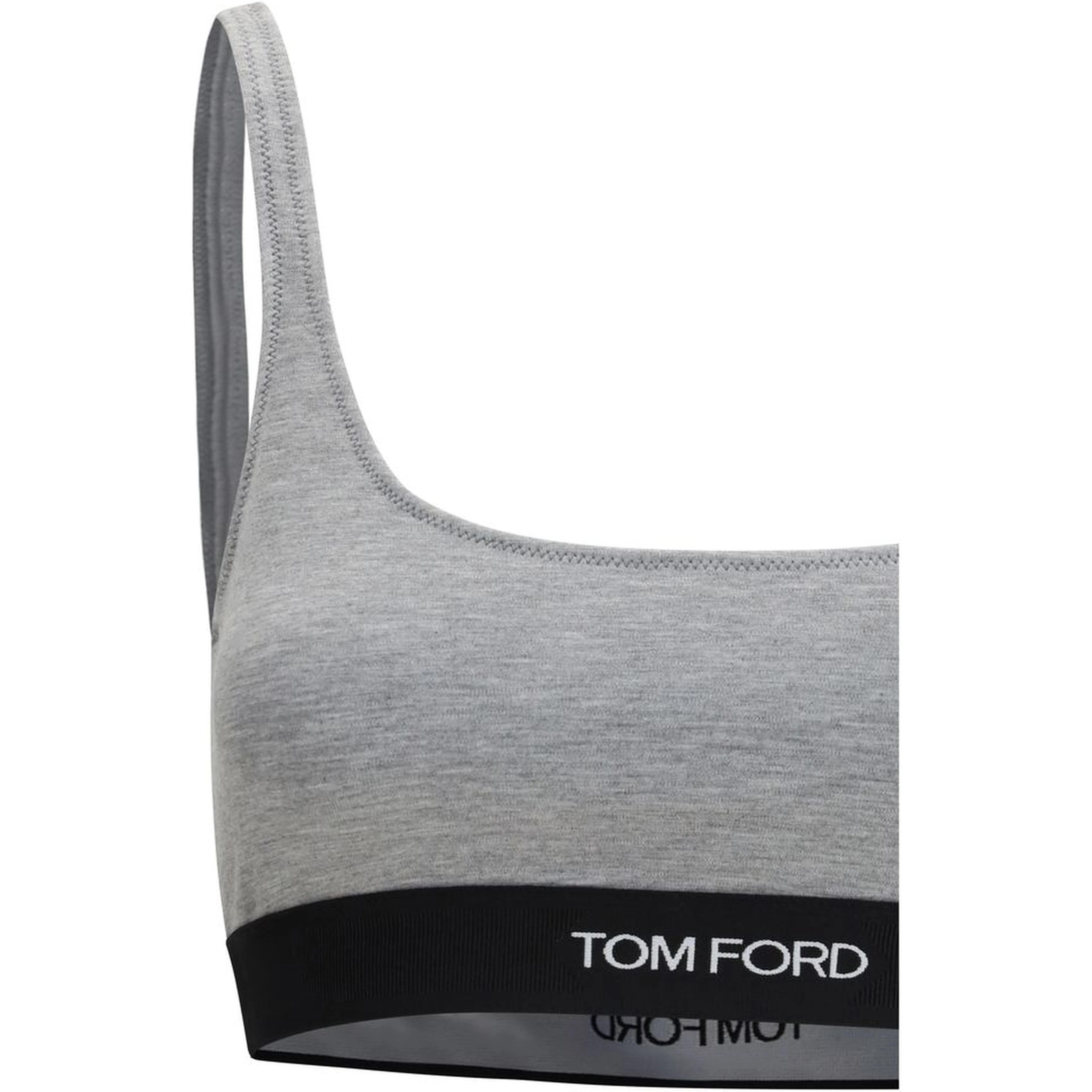 Gray Modal Sport Bra