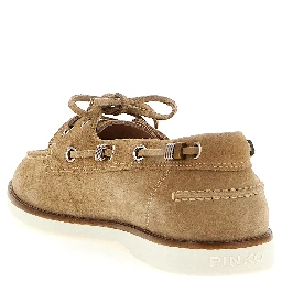 Beige Calfskin Moccassin