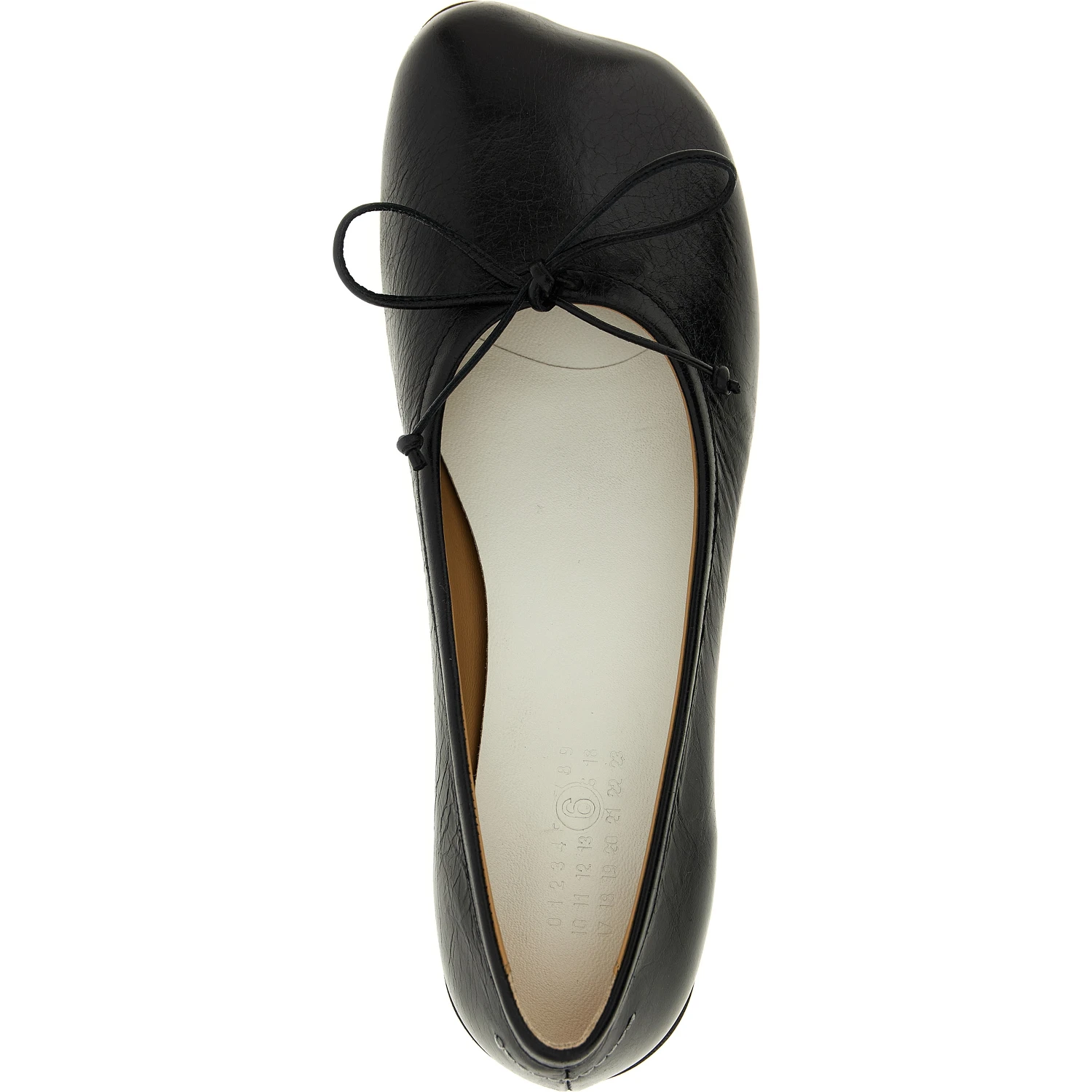 Black Calfskin Mid Heel Pumps
