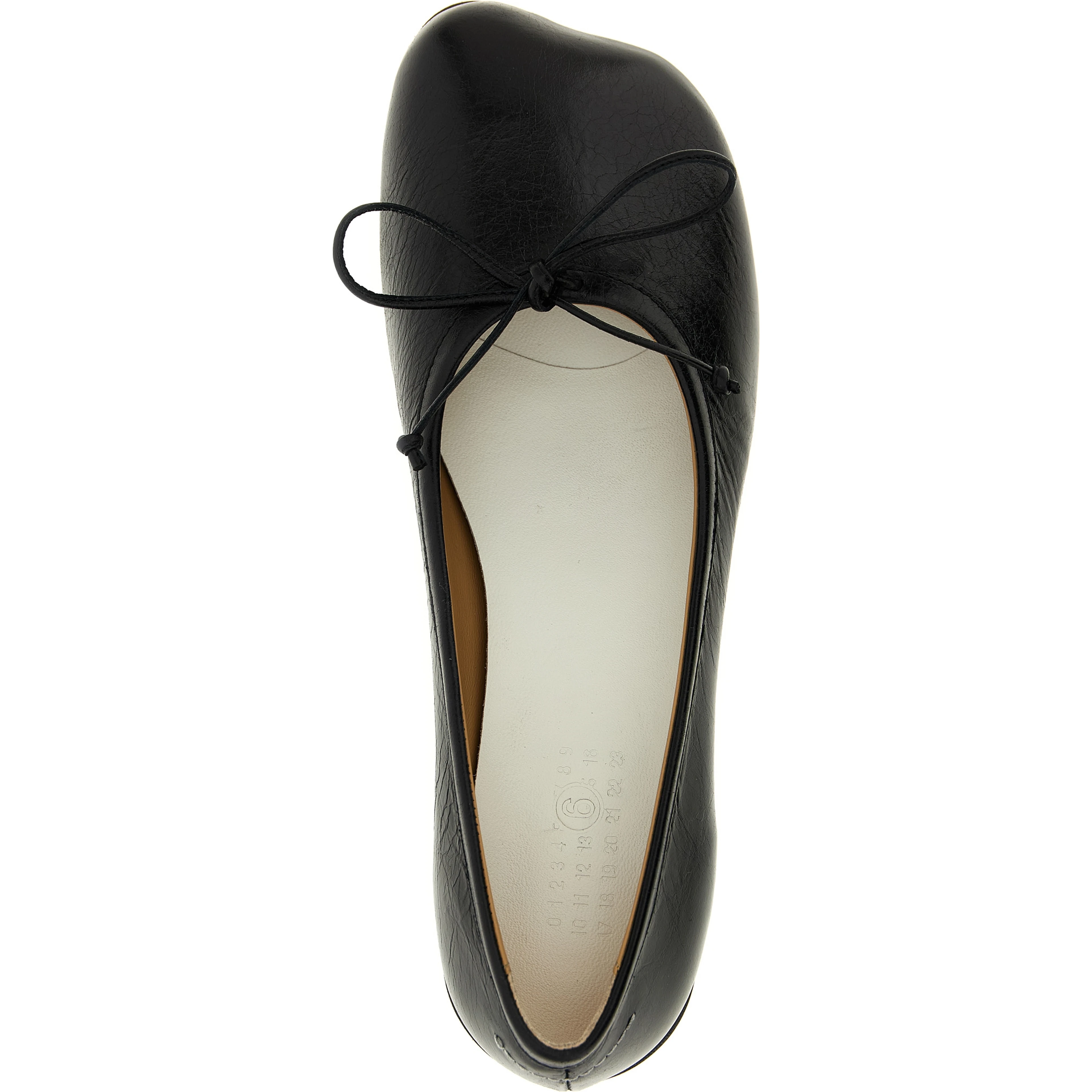 Black Calfskin Mid Heel Pumps