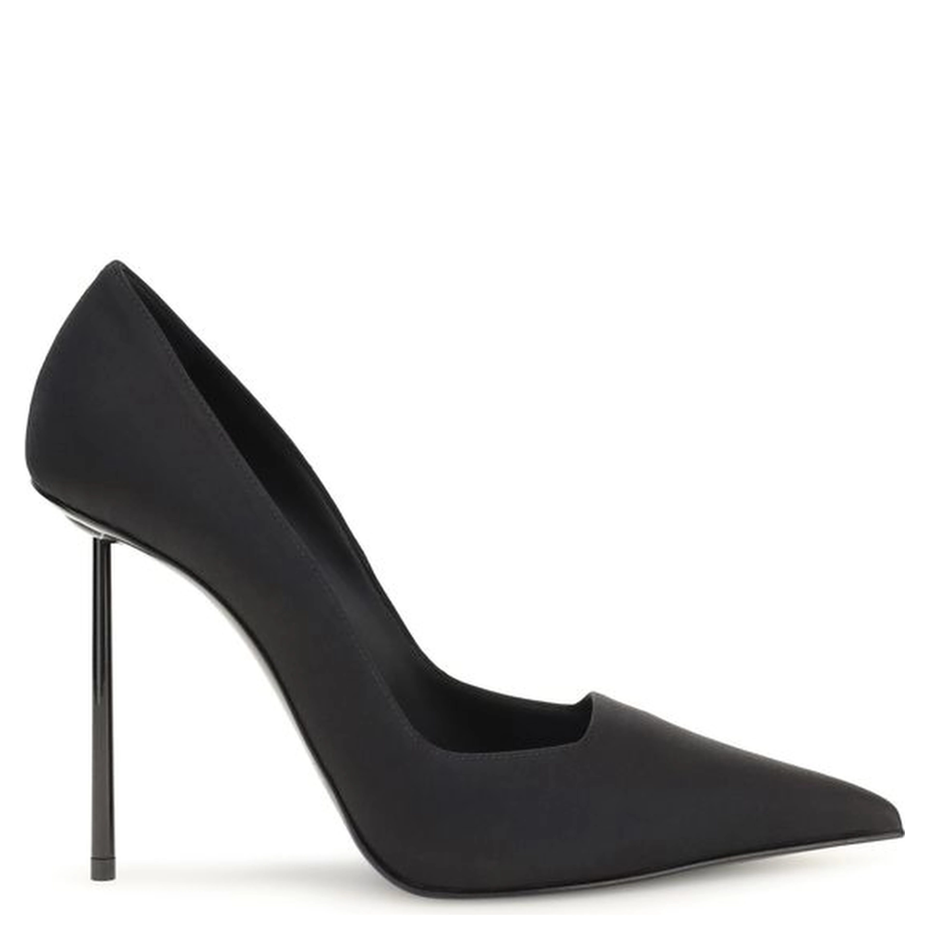 Black Calf Leather Bos Taurus High Heel Pumps