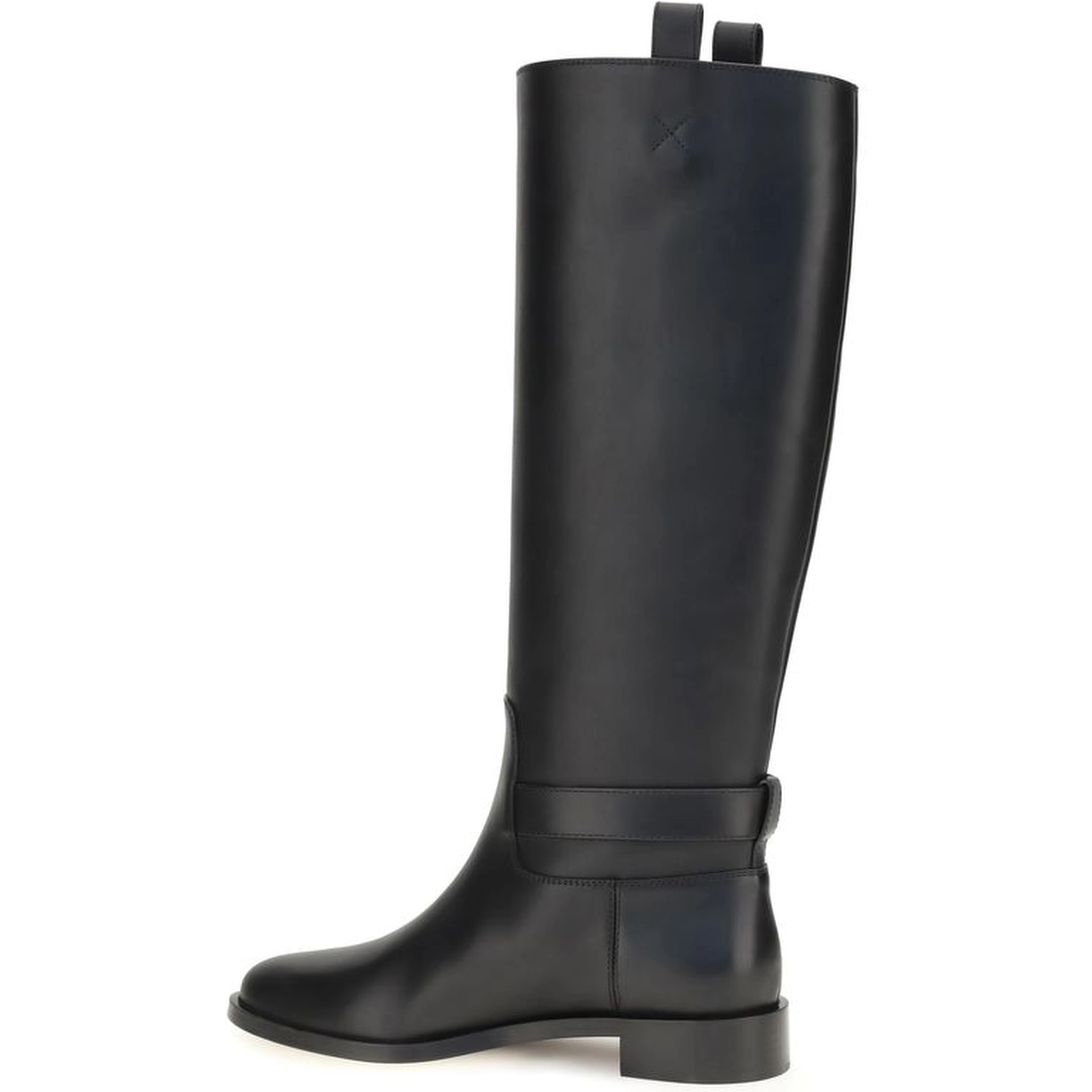 Black Calf Leather Bos Taurus Boots