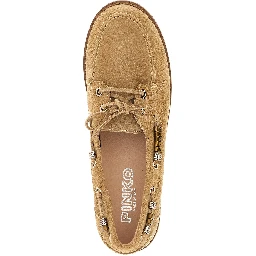 Beige Calfskin Moccassin