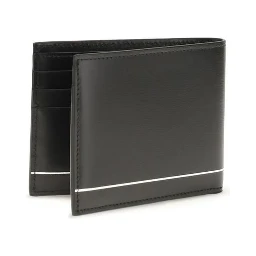 Black Calf Leather Bos Taurus Wallet