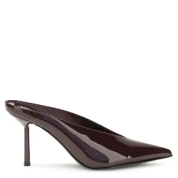Bordeaux Calf Leather Bos Taurus Mules