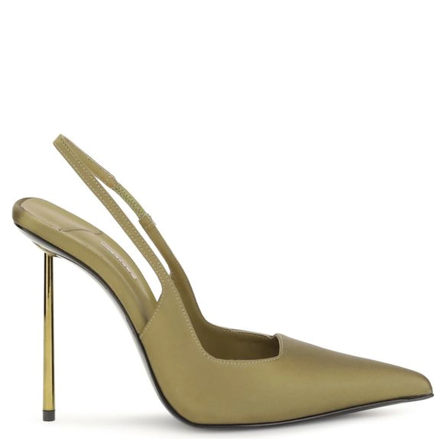 Bicolor Silk Pumps