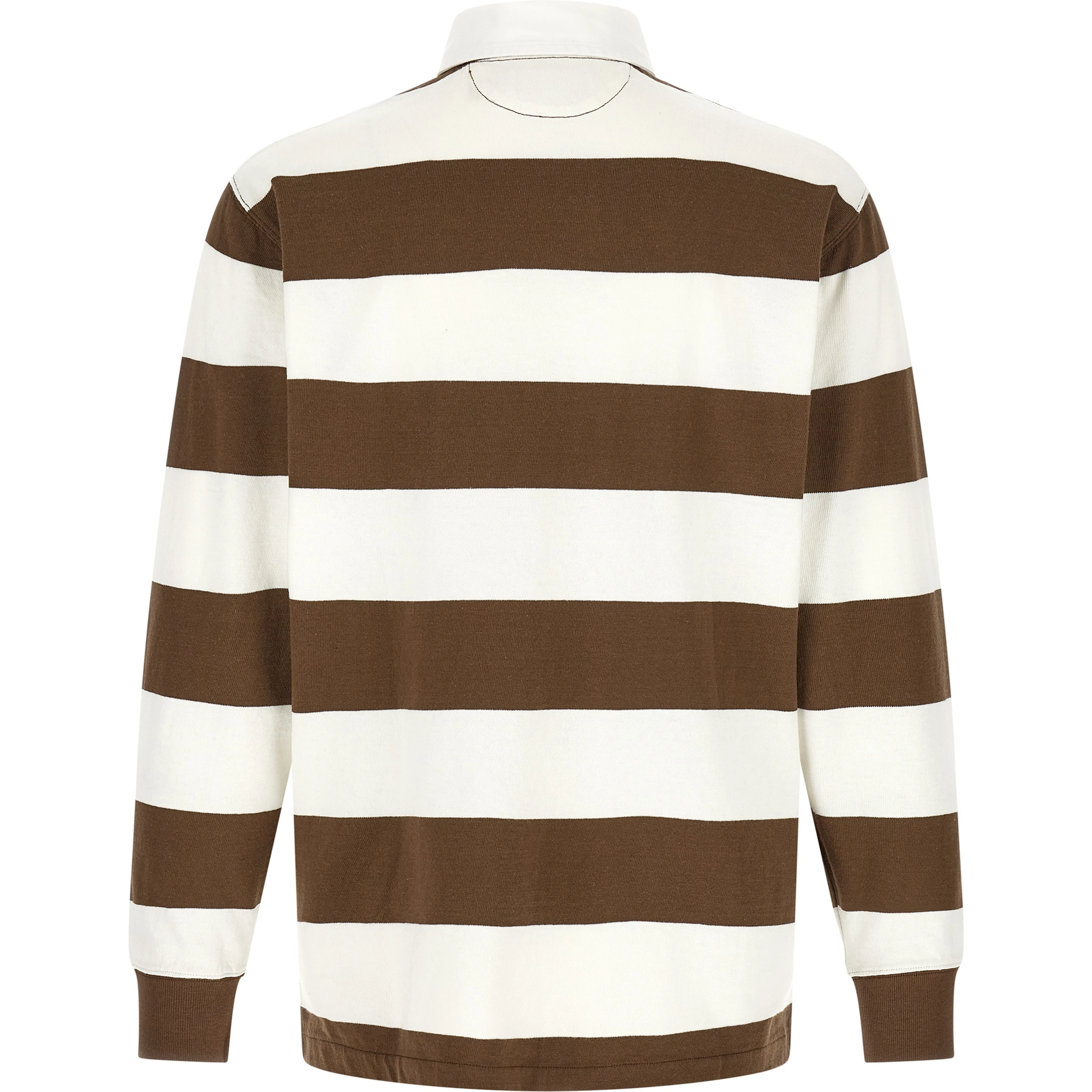 Brown Cotton Polo Shirt