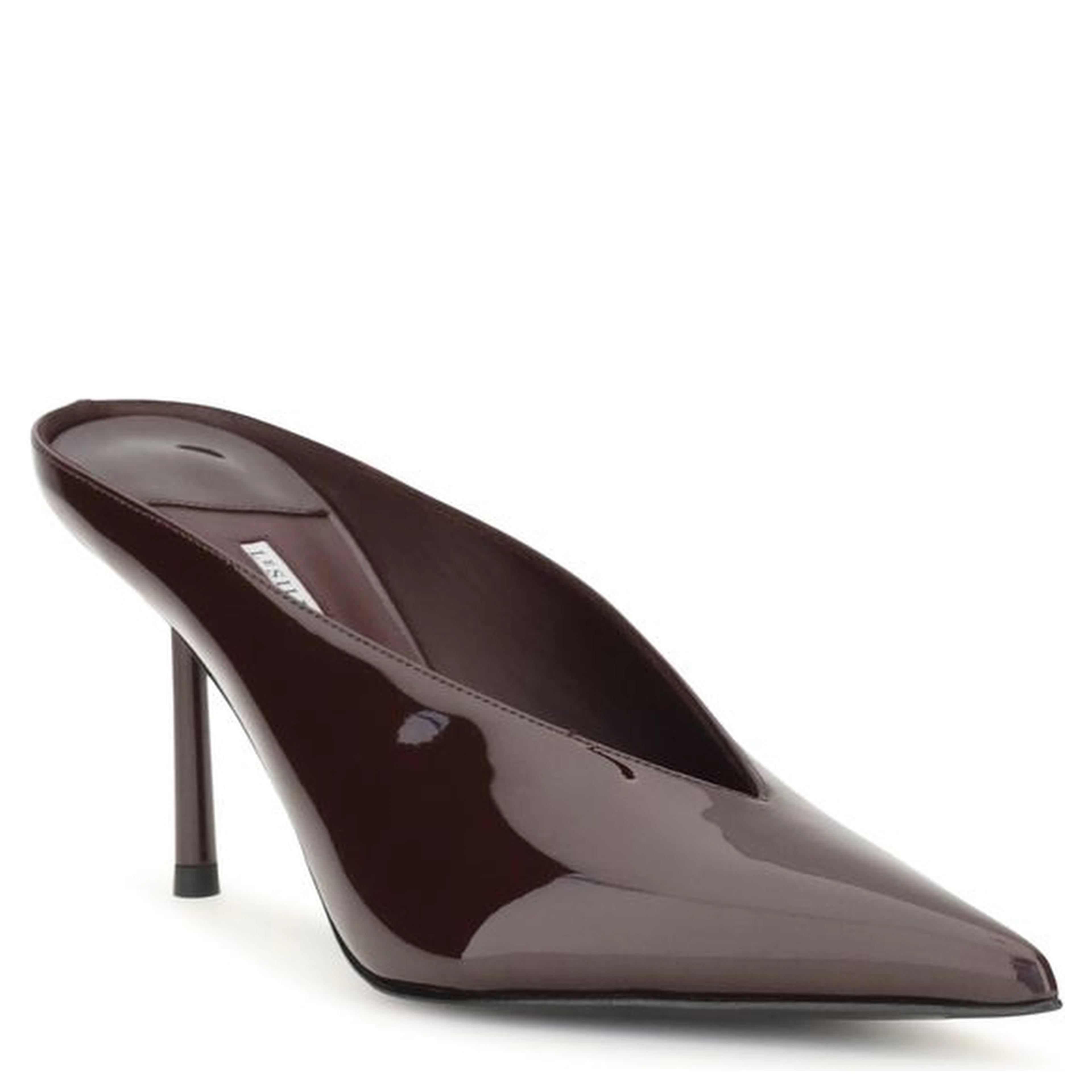 Bordeaux Calf Leather Bos Taurus Mules