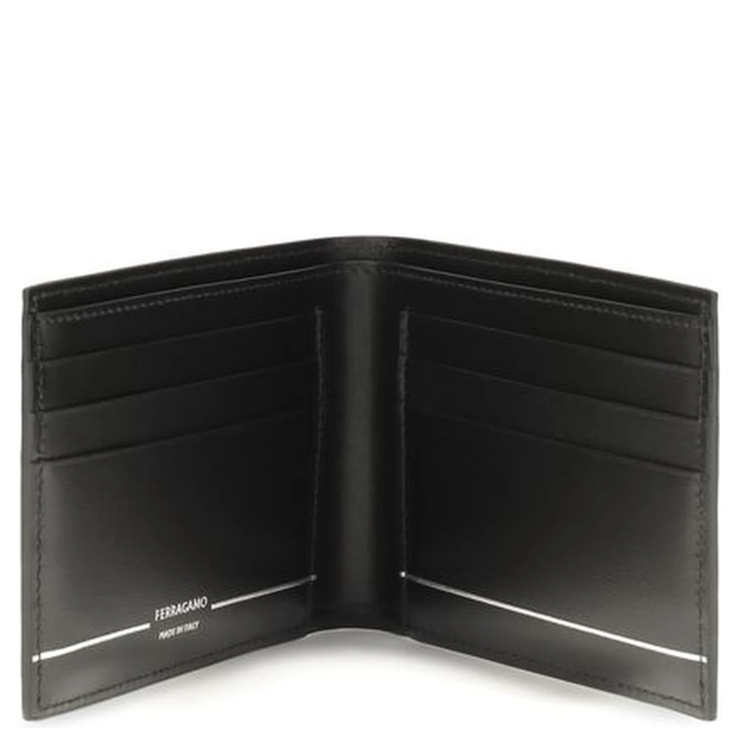 Black Calf Leather Bos Taurus Wallet