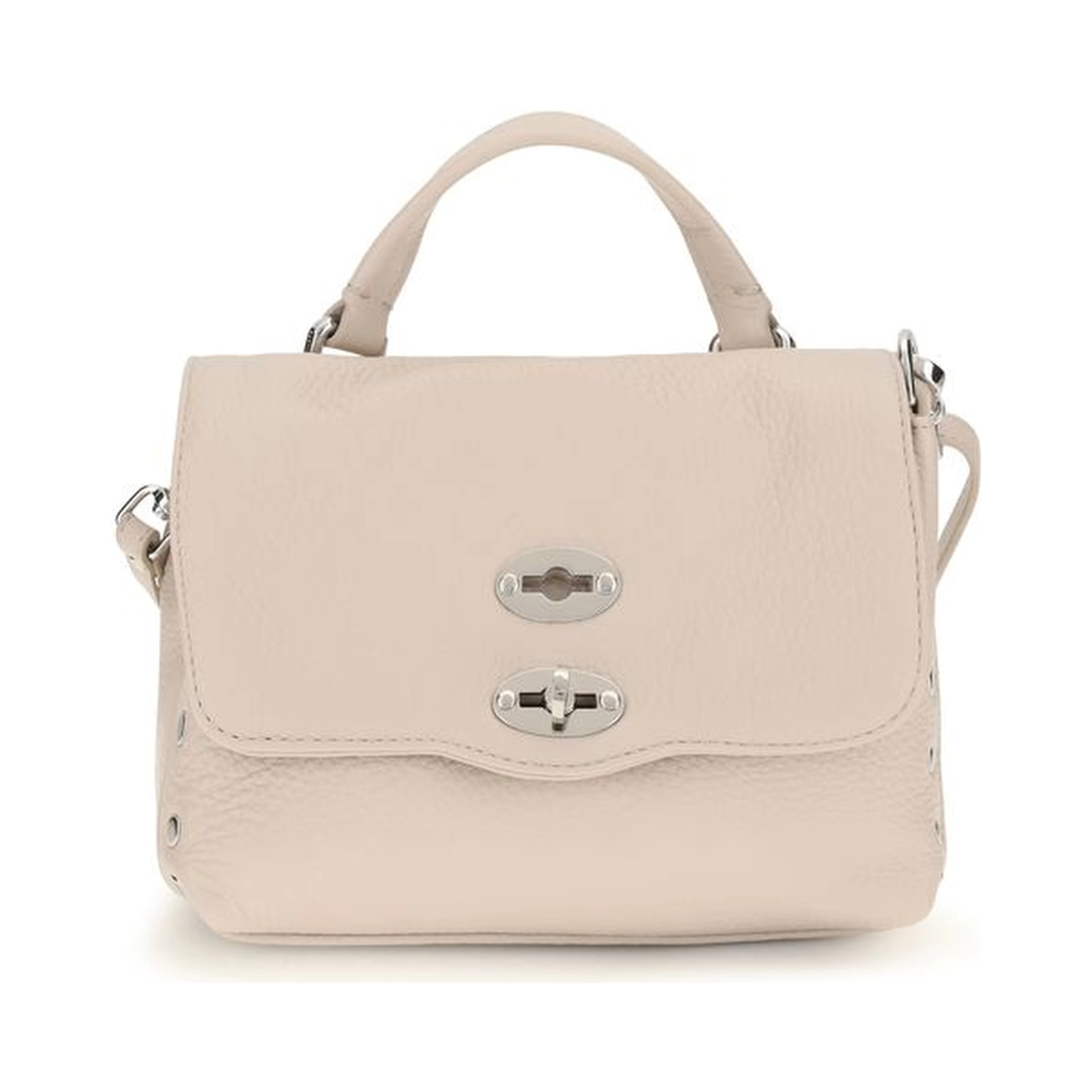 White Calf Leather Bos Taurus Handbag