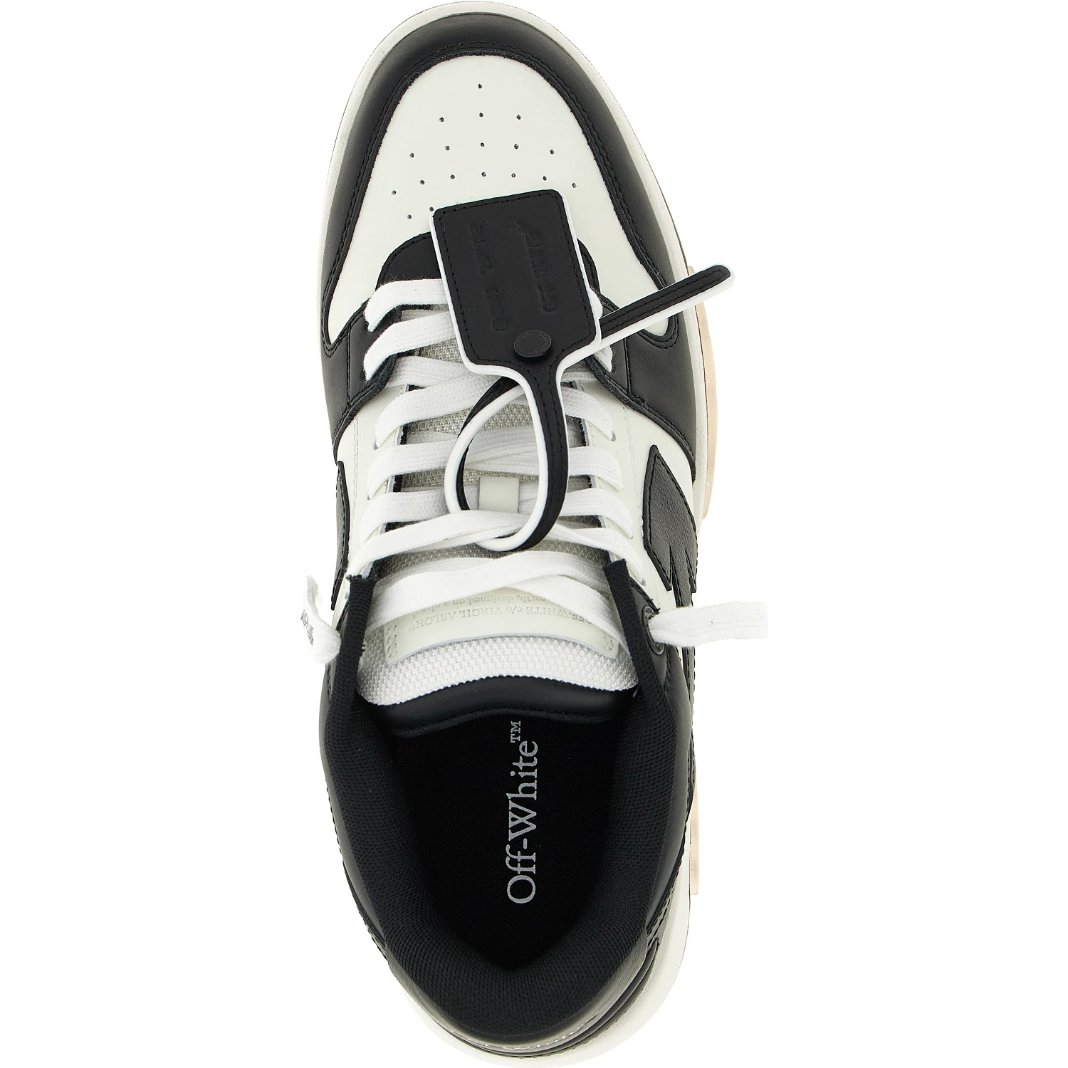 Bicolor Calfskin Low Top Sneakers