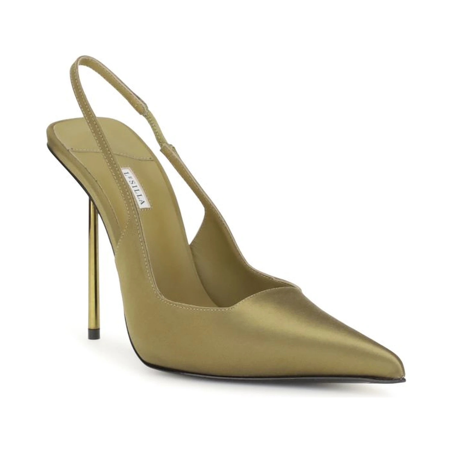 Bicolor Silk Pumps