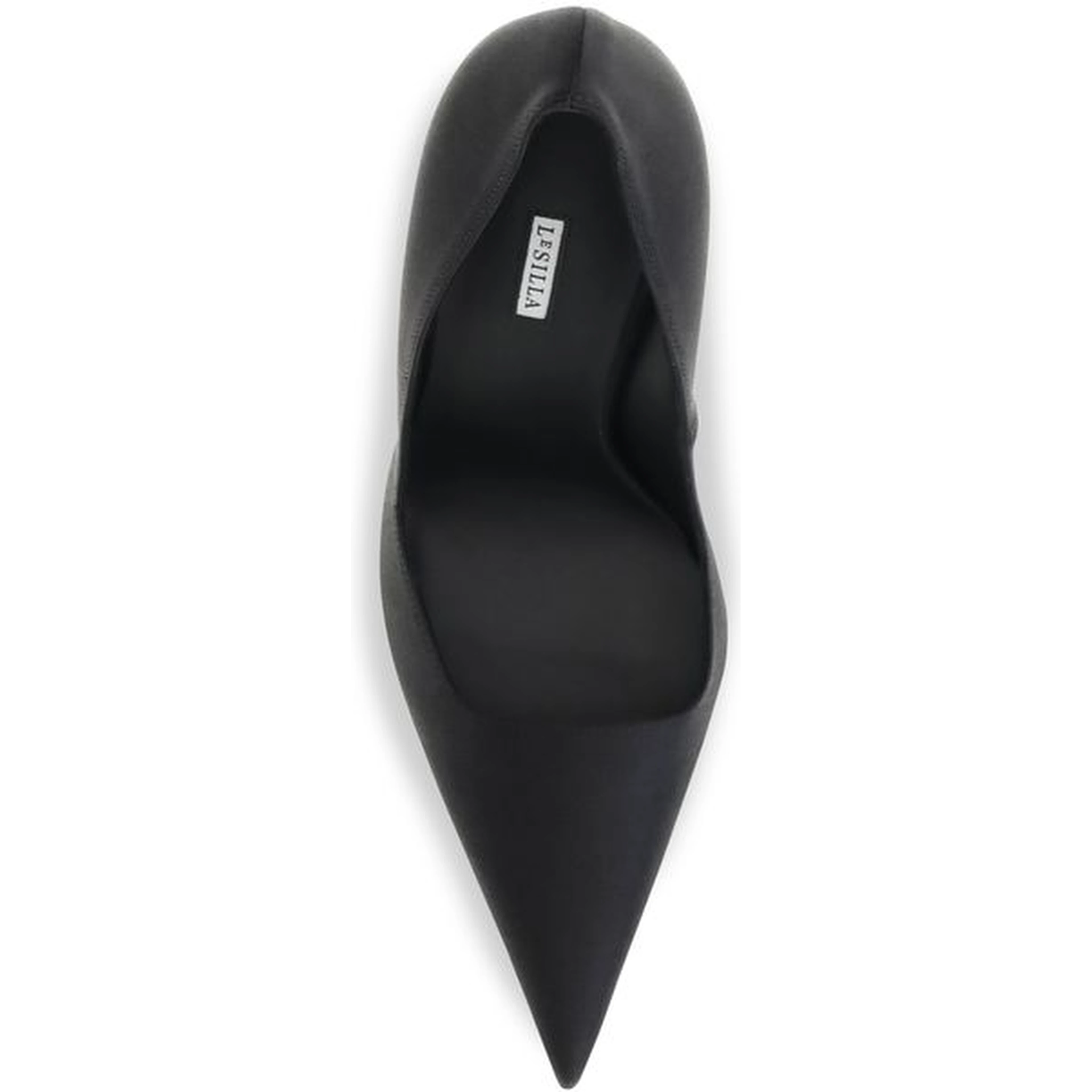 Black Calf Leather Bos Taurus High Heel Pumps