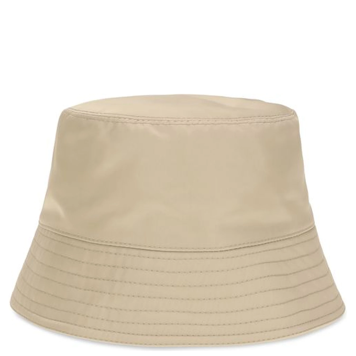 Beige Polyamide Bucket Hat