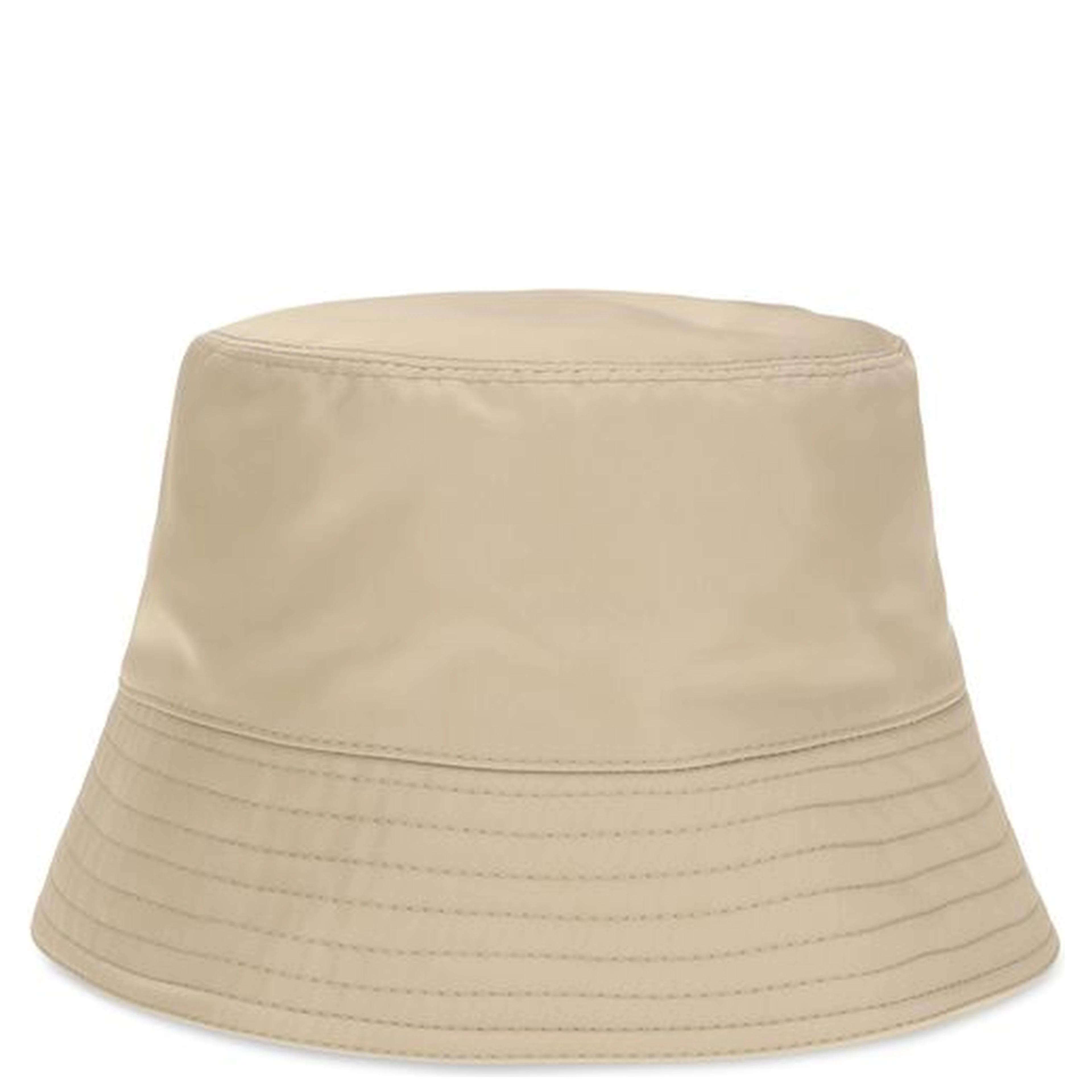 Beige Polyamide Bucket Hat