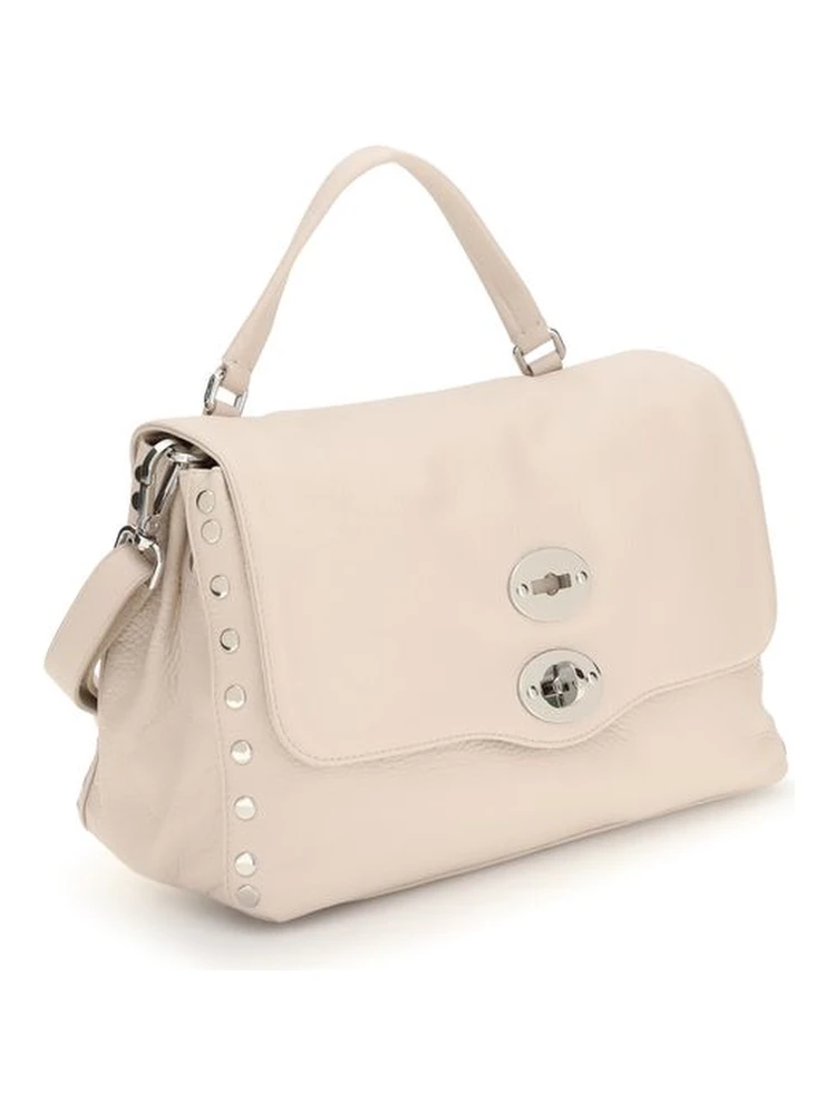 Beige Calf Leather Bos Taurus Handbag alternative