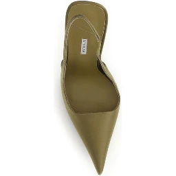 Bicolor Silk Pumps