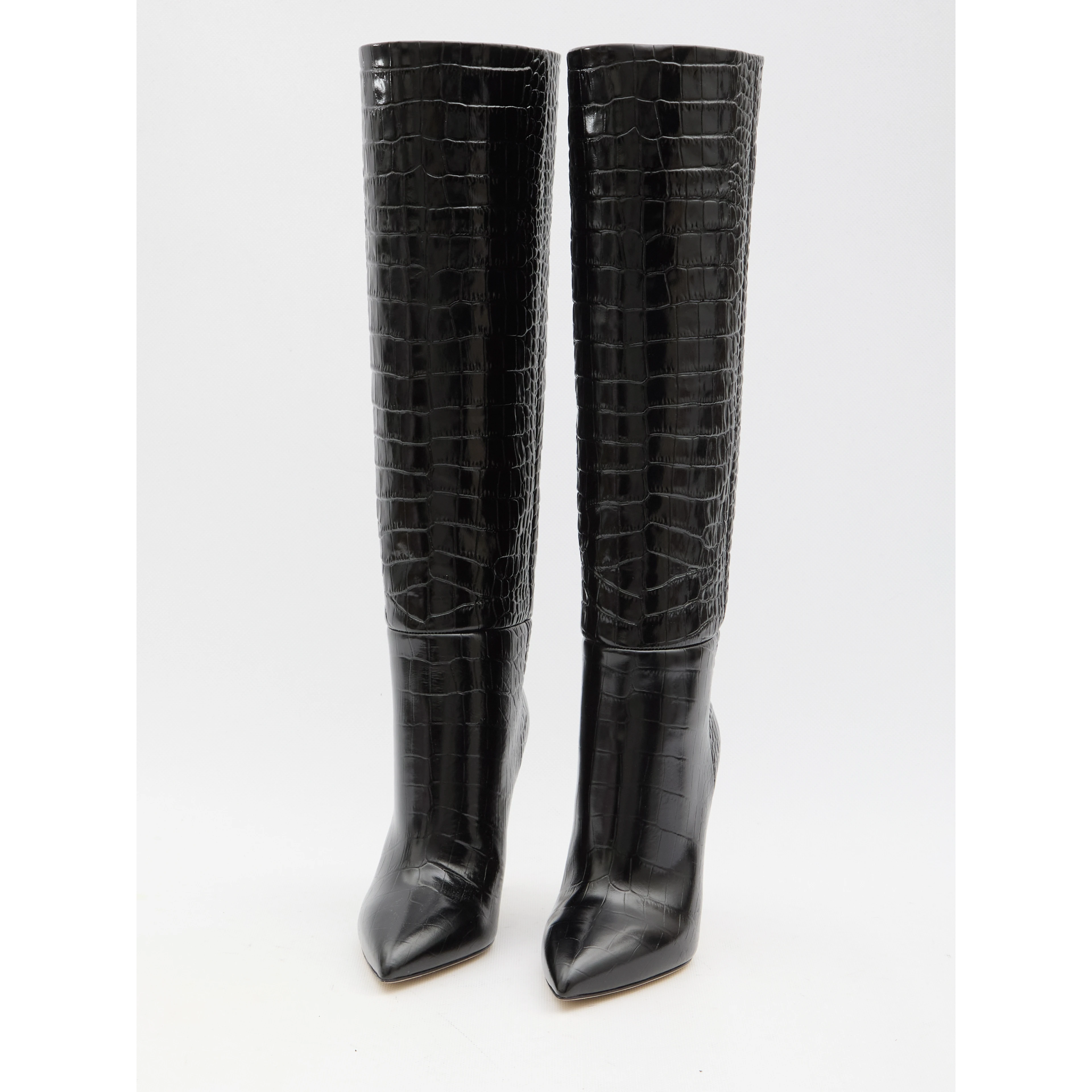 Charcoal Stiletto boots 105