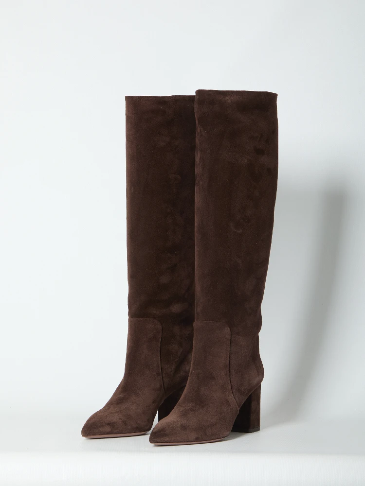 Chocolate Anja boots 70 alternative