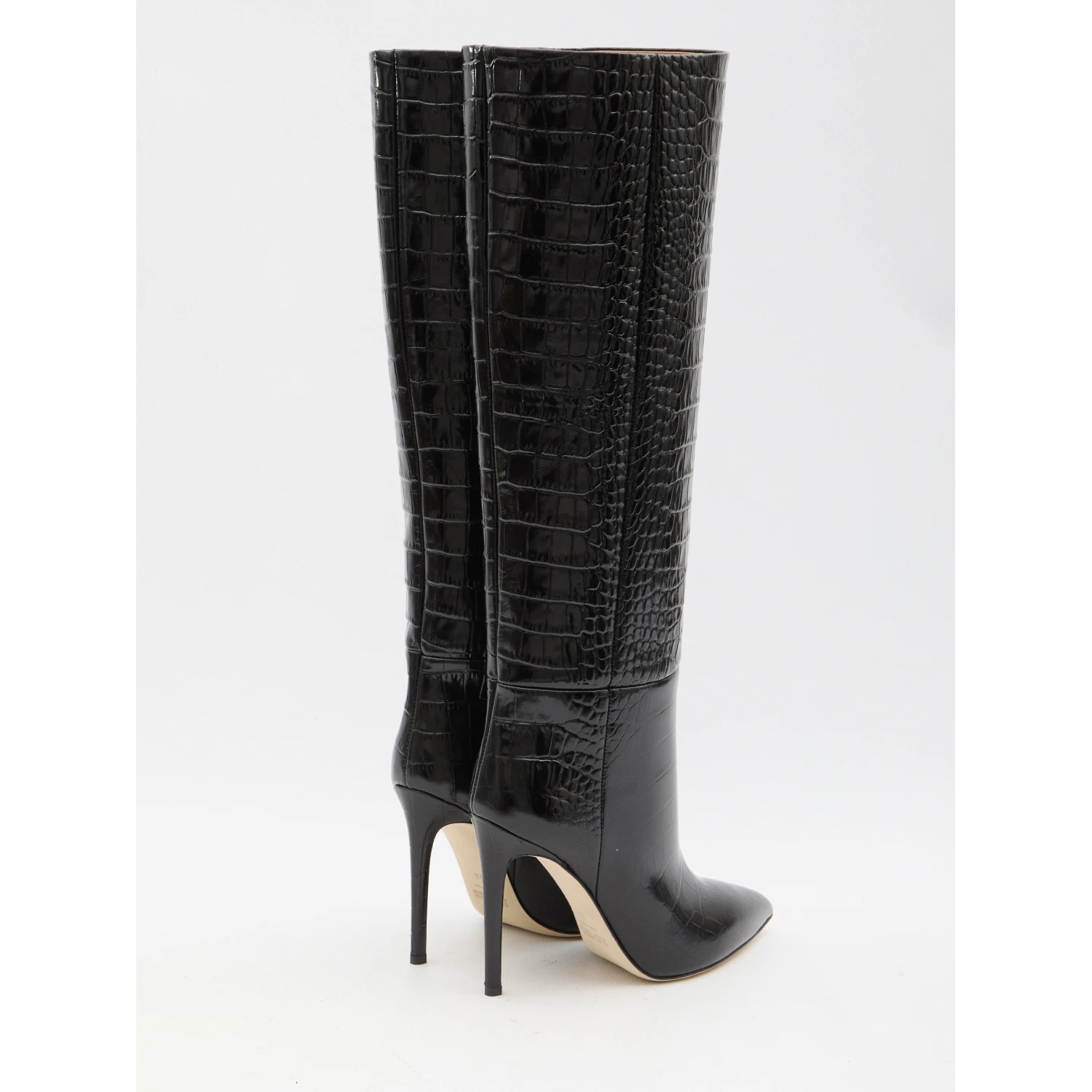 Charcoal Stiletto boots 105