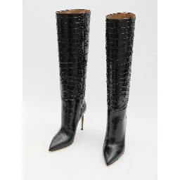 Charcoal Stiletto boots 105