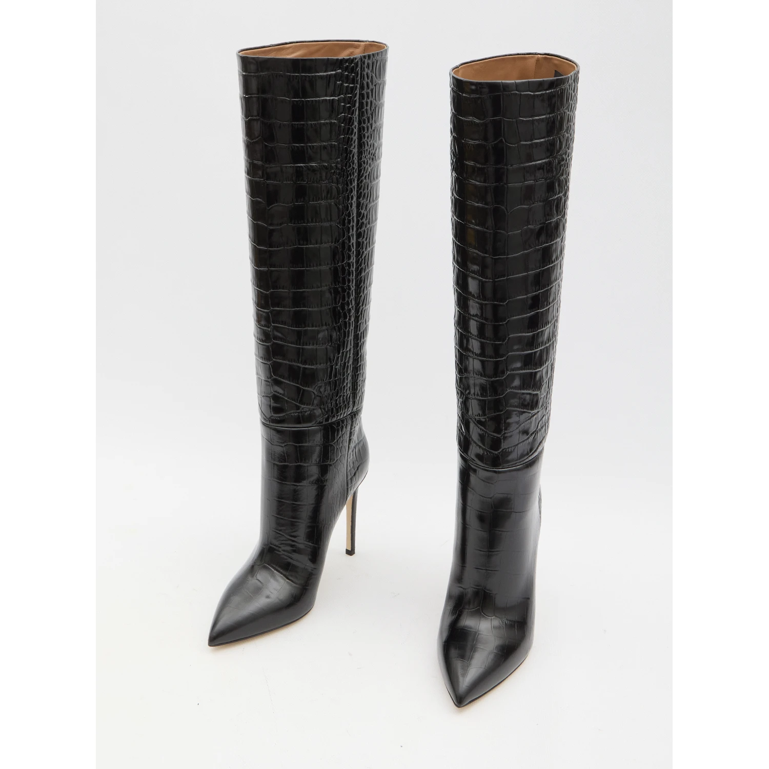 Charcoal Stiletto boots 105