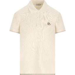 Moncler T-shirts and Polos Beige
