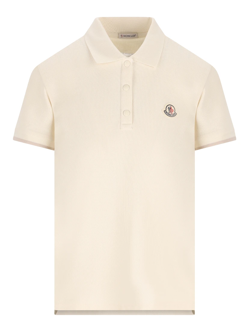 Moncler T-shirts and Polos Beige