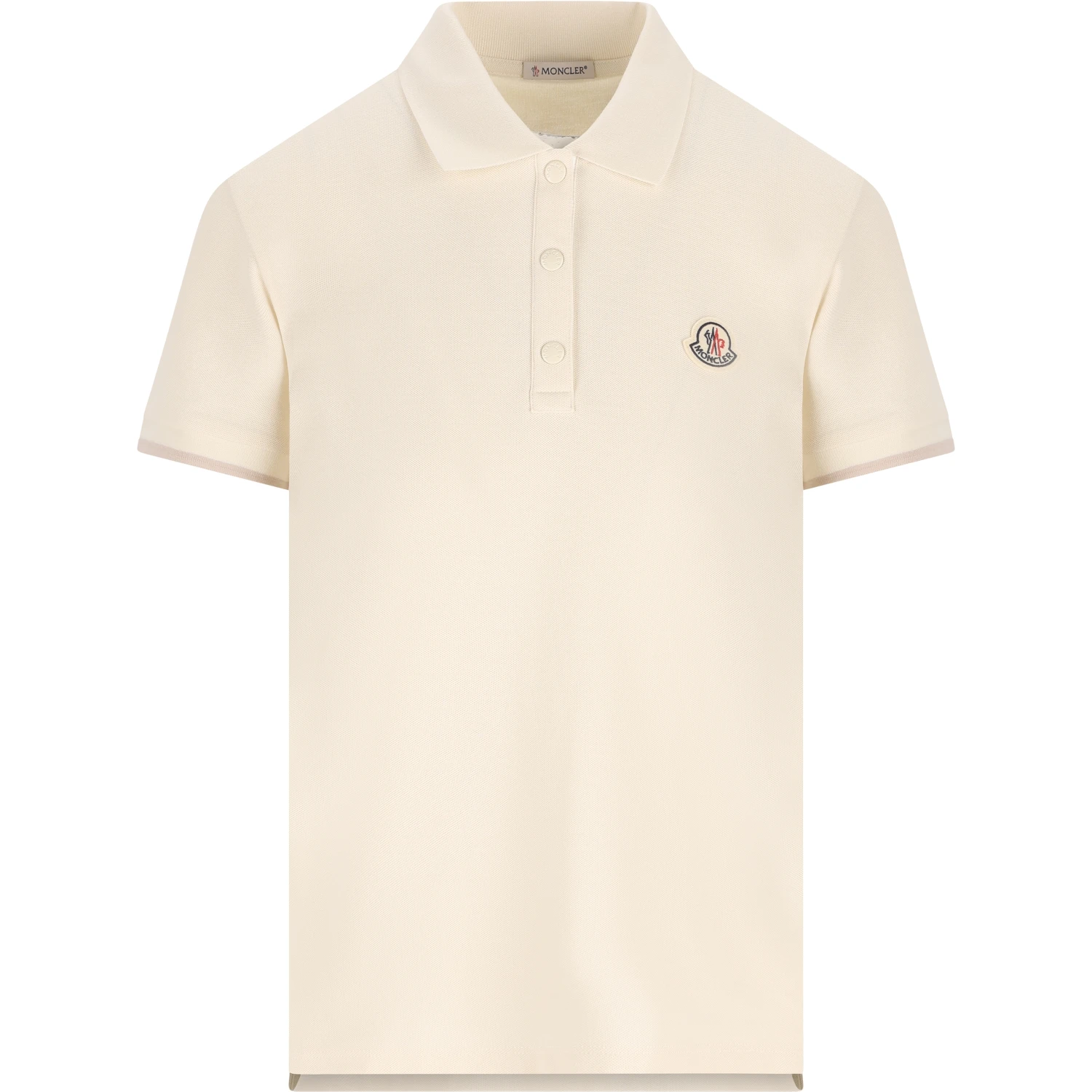 Moncler T-shirts and Polos Beige